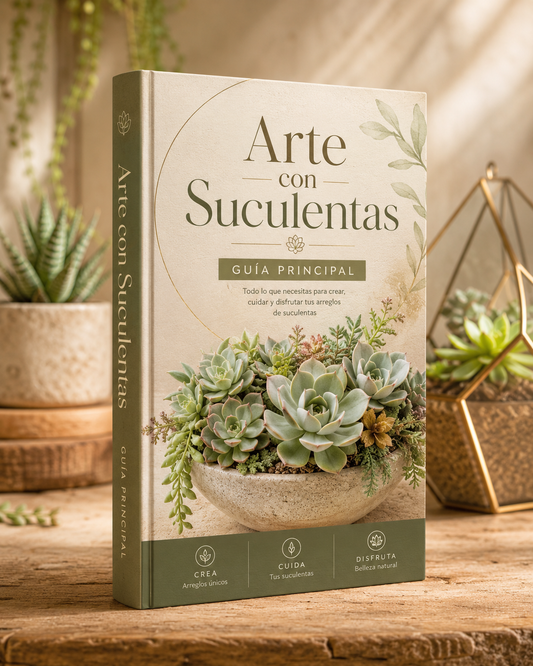 Arte con suculentas
